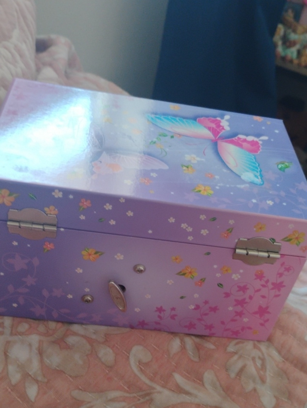 Jewelry Music Box Butterfly